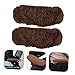 NUOBESTY Elastic Armrest Covers for Office Chairs Stretchable Polyester Slipcovers Easy to Clean and Install for Computer Desk Chairs Stylish Protection for Armrests