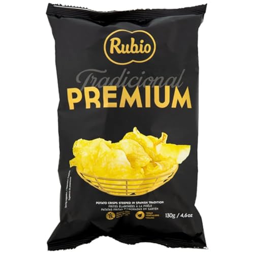 Batata Chips Premium Tradicional RUBIO 130g