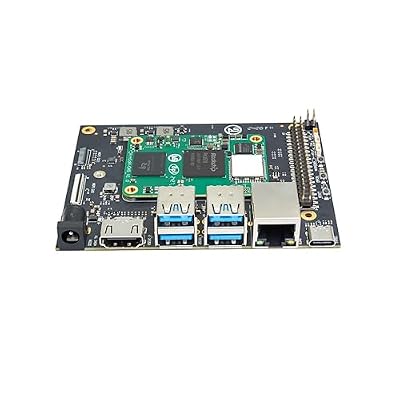 Banana Pi BPI-CM5 Pro AI Compute Module, 4GB RAM 32GB eMMC 6Tops NPU 2.2GHZ Quad-Core CPU, for AI IoT Development 4K Vdeo Codecs Compatible with Rasp-BerryPi CM4 (Full Kit1, None WiFi Module)
