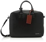 Volumen en L. Aprox. : 0-10 Calvin Klein - Ck Bombe\' Laptop Bag, Bolsas para portátil Hombre, Negro (Blackwhite Black), 1x1x1 cm (W x H L)