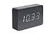 Produktbild Karlsson Wecker Square Schwarz LED 10x15cm