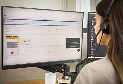 Jabra Engage 50 II Casque Filaire Mono – Technologie antibruit à 3 micros et câble USB-A, Ultra léger – Fonctionne avec Toutes Les principales Plateformes de Communication unifiée telles Que Zoom &