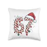 Funny Christmas Six Seven 67 Meme 6 7, Holiday Pajamas Kids Throw Pillow