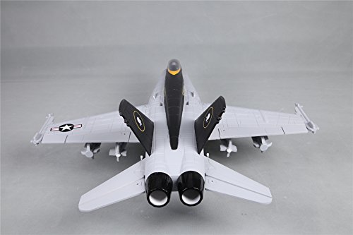 Fms 64Mm F-18 Hornet V2 Grey Ducted Fan Edf Rc Airplane Jet Pnp (No Radio, Battery, Charger) #TOP4