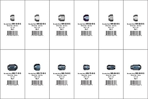 Dynamic DY-WN-12 Wheel Lug Nut Assortment Kit B image 4