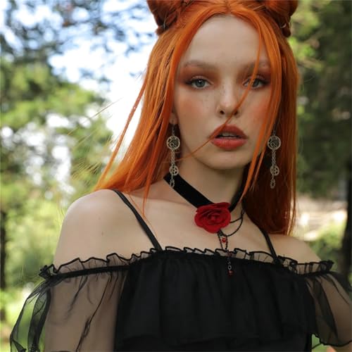 Handmade Steampunk Gears Earrings for Women Vintage Steam Gear Earrings Gothic Antique Clockwork Earrings Halloween Jewelry (Gears B)2