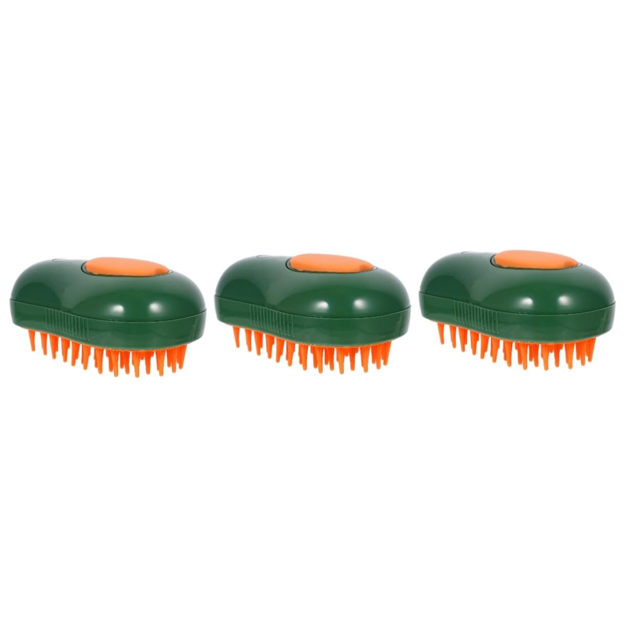 VANZACK 3pièces Brosse à Vapeur Pour Chat Avec Auto-nettoyante Brosse De Toilettage Et Spray De Massage Pour Animaux Pour Bain Petits Animaux