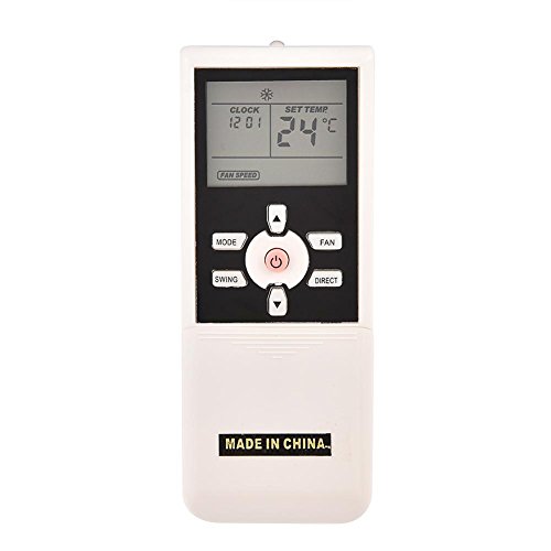 Eboxer Télécommande de climatisation Universelle pour Midea R07/BGE R07B/BGE Climatiseur