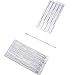 Tattoo Needles,New Star Tattoo Premium Quality Long Bar Tattoo Needles 5 Round Liner (5RL) Disposable & Sterilized - 50pcs 1205RL Tattoo Needle