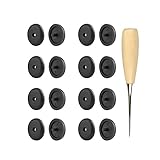 ✔Lieferumfang: 15 Schnallensets (enthält 15 männlich und weiblich) und ein Stanzer.