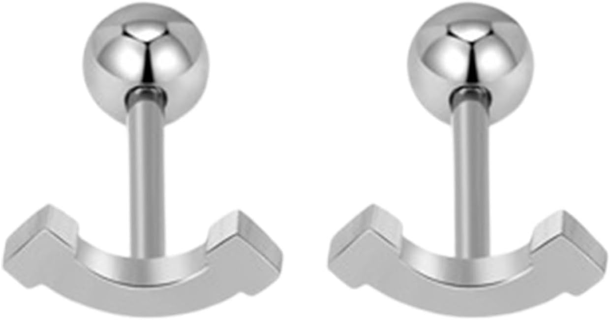 925 Sterling Silver Ball Earrings, Women's Style, Classic Hammered Round Earrings, Suitable for Teenagers