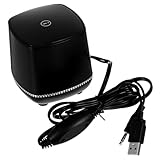 Haut-parleur rechargeable : fabriqué en plastique résistant à l’usure et robuste pour une utilisation prolongée, ce haut-parleur se branche sur une prise téléphone