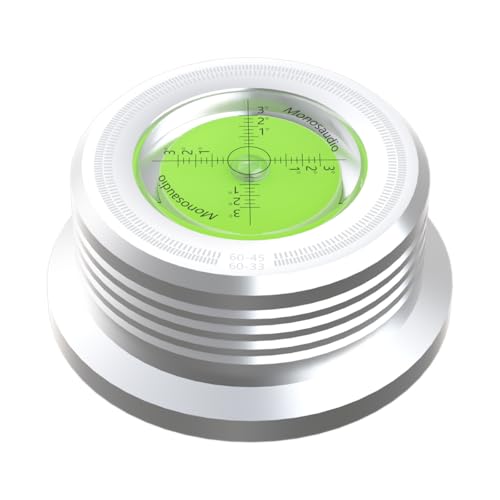 Pince vinyle pour platine de salon et poids LP Monosaudio RT628 en aluminium rigide