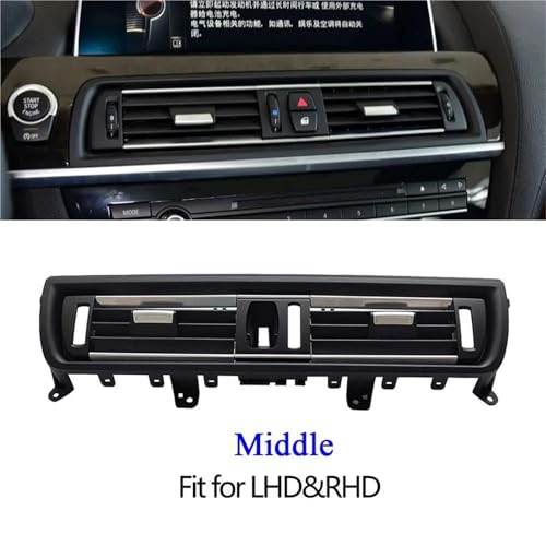 Grille ventilation centrale BMW Série 6 F06 F12 F13 panneau tableau bord