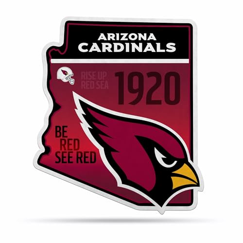 Image of Rico Industries NFL Football State Shape Shape Cut Pennant - Home and Living Room Decor - Soft Felt EZ to Hang