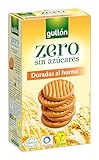 Gullón Galleta María Dorada Fibra, ZERO Sin Azúcar, 400 Gramos