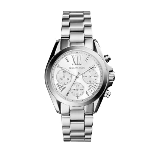 Michael Kors - Reloj de Mujer de Acero Inoxidable Plateado MK6174