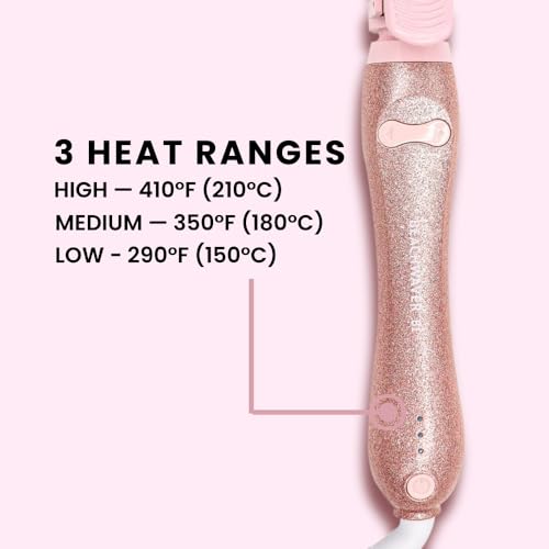Image of The Beachwaver Co. Rotating Curling Iron Ceramic Curling Iron - Largest Barrel Size for Long Hair! | Auto-Shut Off, Travel-Friendly, Dual Voltage