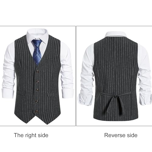 Panoplie costume Mafia années 20 avec gilet rétro pour Halloween et cosplay - 5