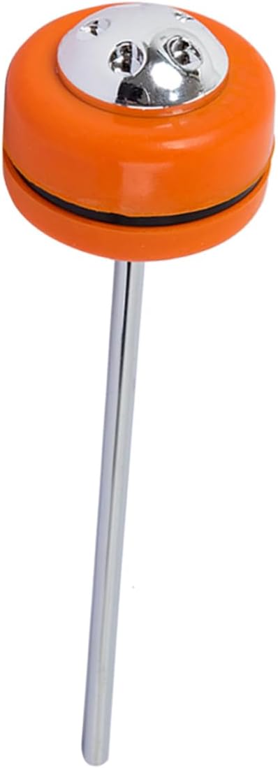 Hemoton Sturdy Metal Drumsticks Silicone Head Drum Hammers for Parts Drum Mallets Accessory