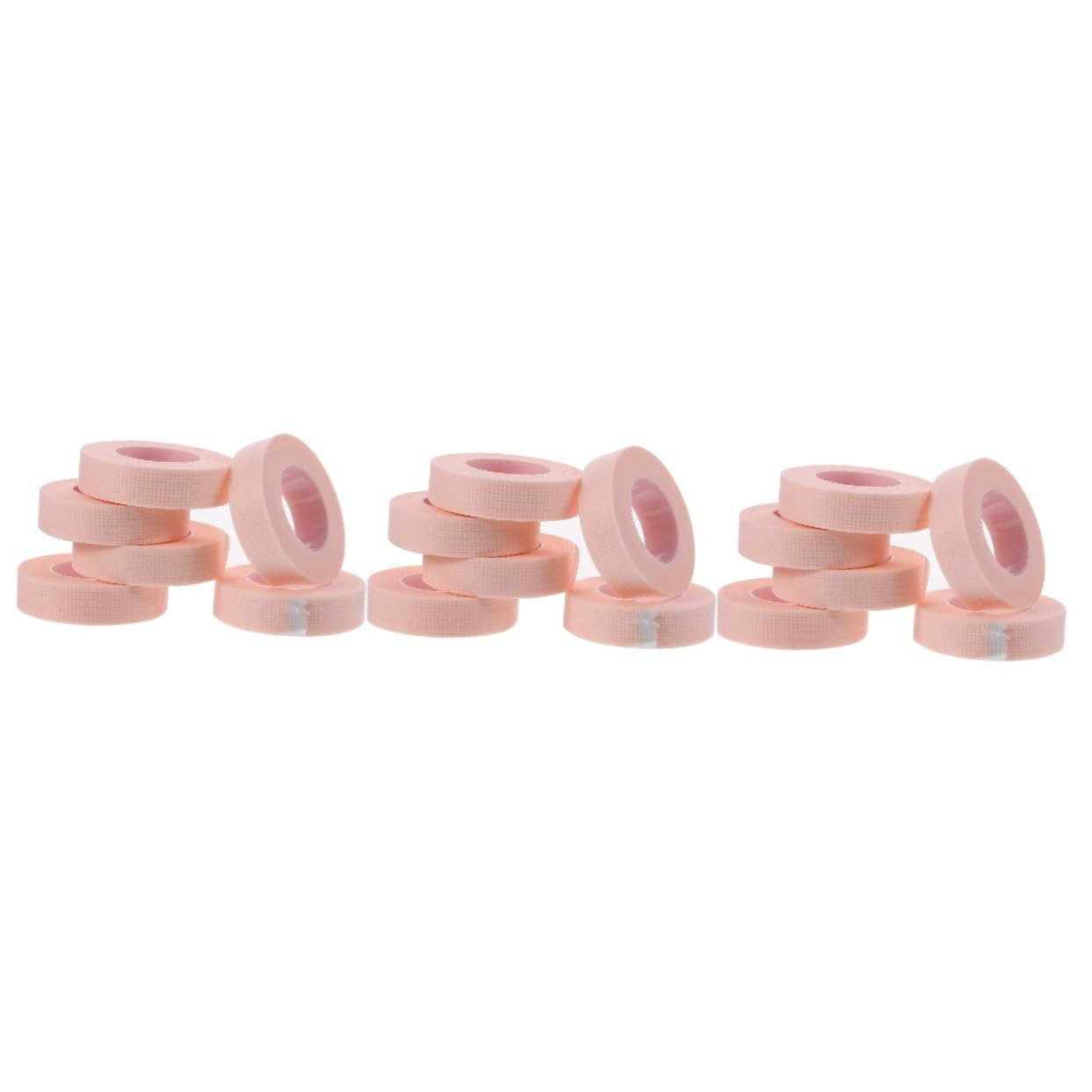 Baluue 3sets Gentle Adhesive Lash Extension Tapes Breathable Eyelash Grafting Pads for Eyelash Isolation Patches 6rolls*3