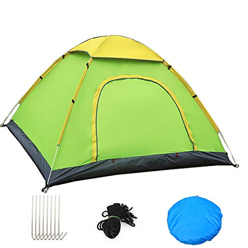 Carpa de playa automática para 3 a 4 personas verde miniatura 1