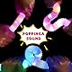 Mikulala 12 Pack Leuchtendes Pop Röhren Sensorisches Spielzeug für Kinder Ostern Geschenke Feinmotorik Kleinkindspielzeug Mini LED Stretchrohr Röhrchen Strumpffüller für Kinder Geschenk