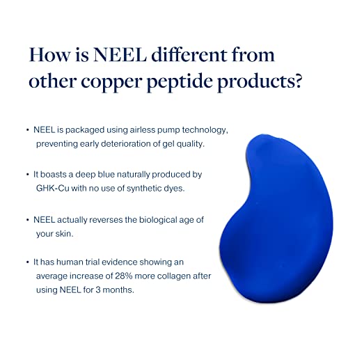Neel Anti Aging Gel (100Ml) 3% Ghk-Cu Copper Peptides Serum For Face, Dark Spot Remover Skincare Serum, Hyperpigmentation Treatment Facial Serum, Scar Gel Anti Wrinkle Serum, Facial Skin Care Products #TOP5