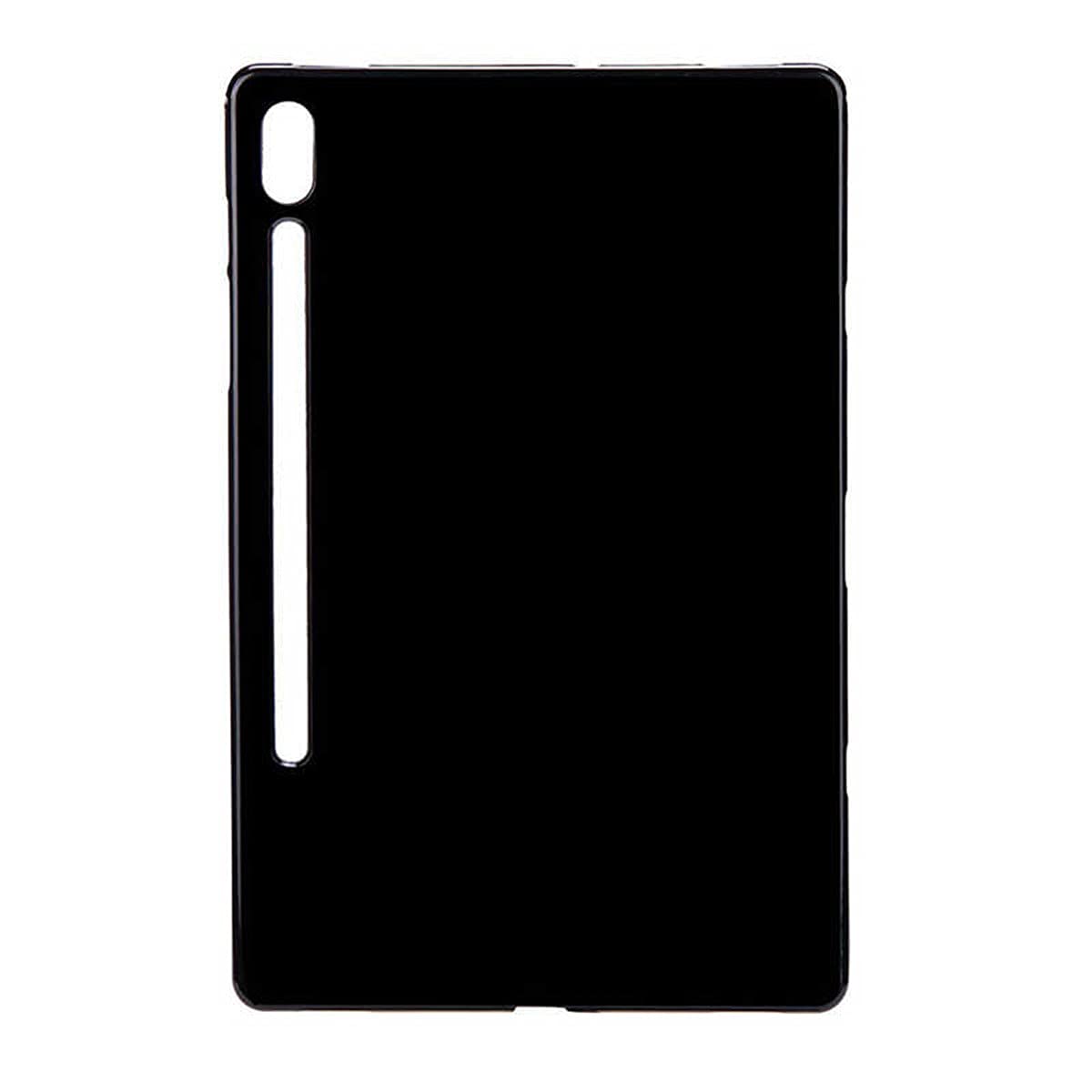 Zore 10217 Galaxy Tab S6 T860 ile Uyumlu Kılıf, Tablet Süper Silikon Kapak, Siyah