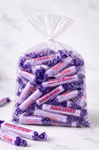 40 Original Parma Violet Sweets Bulk Bag Assorted Sweet Pick and Mix for Parties Gifts and Sharing Retro Old School Bag Fillers Haynesdiscounts Ltd