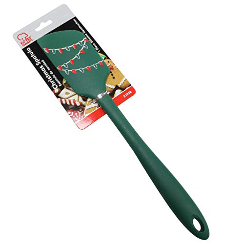 Chef Craft Select Silicone - Espátula de Navidad, 28 cm, color verde Cover