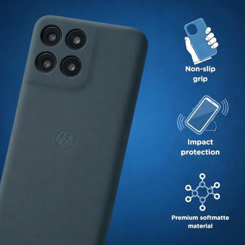 Image of Motorola Compatible with Motorola G67 Power Softmatte (TPEE) Back Cover Drop Tested Shock Proof Mobile Case for Men, Women, Boys and Girls with Camera Protection (Cilantro)