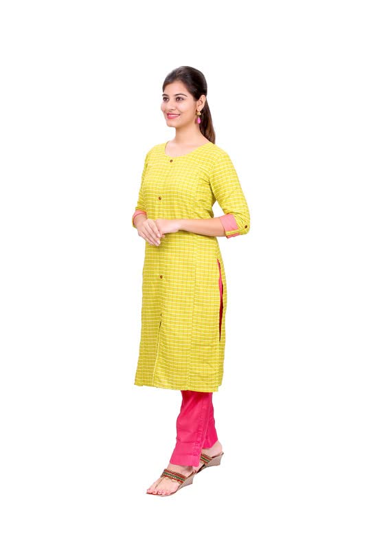 Sai-Blossoms-Womens-Cotton-A-Line-Straight-Maternity-Feeding-Kurtis-with-Zippers