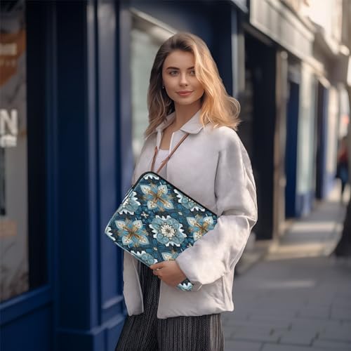 Funda para Laptop Azul Talavera Mexicana 13-14 Pulgadas miniatura 7