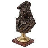 Produit: Sculpture en bronze aubaho Statuette Rembrandt Harmenszoon Van Rijn Bronze Sculpture Baroque Buste Bronze