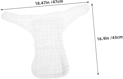 Miniatura 2 de Pañales de algodón para niños pequeños, paquete de 5 forros de pañales de natación reutilizables, suaves y transpirables para recién nacidos,