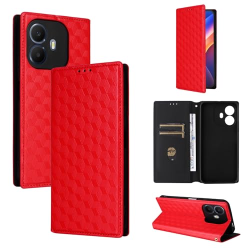 �Ή��@�� for TCL Nxtpaper 70 Pro �t���b�v���X�^���h �}�O�l�b�g�J�� �E�H���b�g�^�P�[�X Red