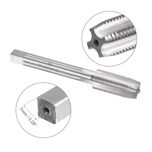 TOP-VIGOR M13 x 1.5mm Metric Tap and Die Set, Machine Thread Screw Tap with Round Threading Die - Image 3