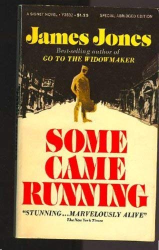 Some Came Running 0440182611 Book Cover