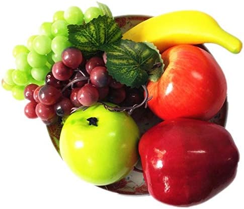 Lot De 8 Fruits Artificiels Ultra-Réalistes En Mousse – Déco Mariage & Maison, Multicolore