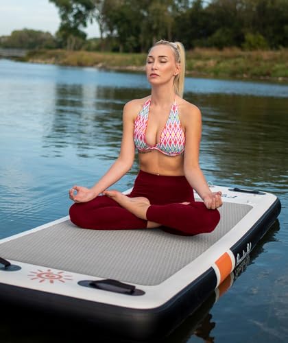 GAYHAY High Waisted Leggings for Women - Soft Opaque Slim Tummy Control Printed Pants for Running Cycling Yoga