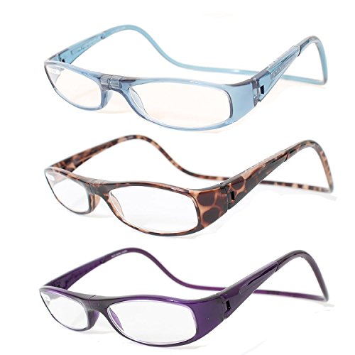 (クリックリーダー)Clic Readers クリックユーロ 老眼鏡 EBR ブラウン +3.50 老眼の商品画像（Amazon）