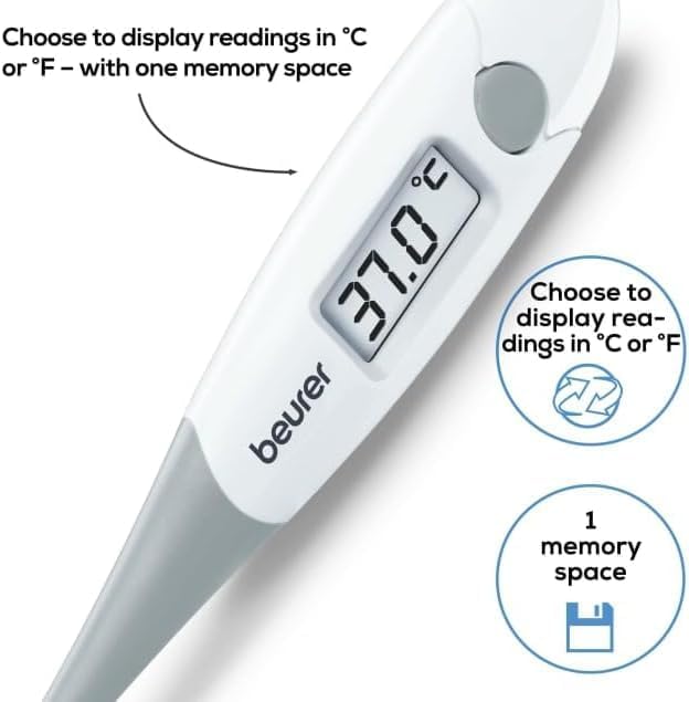 Beurer FT15/I Thermometer with unit selection and memory