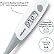 Beurer FT 15/1 Digital- und Express-Körperthermometer, wasserdichtes Fieberthermometer, extra schnelle Messung, akustisches Signal zur Fieberwarnung, ohne Glas, mit Aufbewahrungsbox