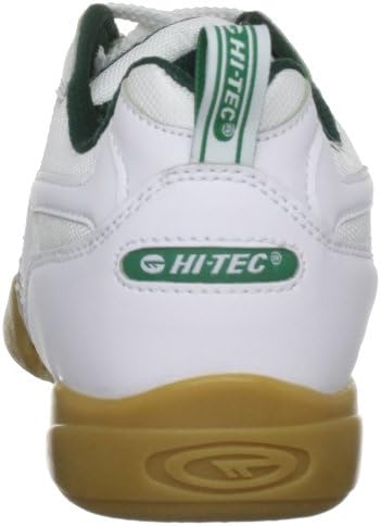 Hi-Tec Men's Squash Classic Shoes, White (White/Green 11), UK