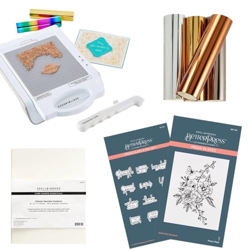 Spellbinders Glimmer Hot Foil System Starter Bundle GLS-005