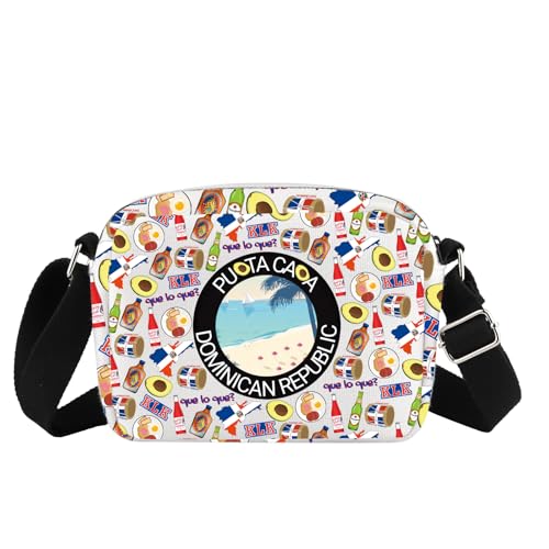 VAMSII Punta Cana Horizontal Crossbody Bag Trip To Punta Cana Gift Welcome To Dominican Republic Gift (Punta Cana HCB)