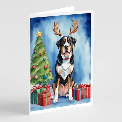 Caroline's Treasures Greater Swiss Mountain Dog Dogs 5x7 Note Card Set 8