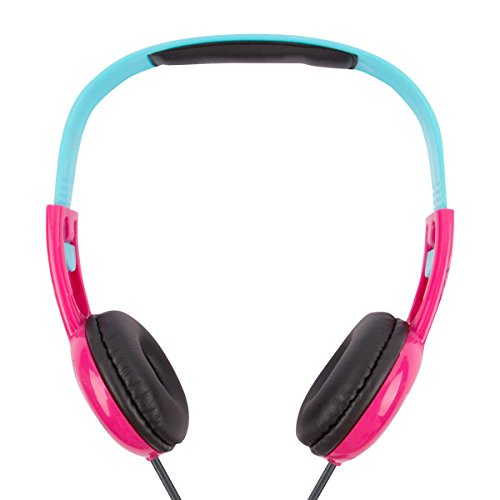 Barbie Kids Safe Over The Ear Headphones Hp2-03059 | Kids Headphones, Volume Limiter For Developing Ears, 3.5Mm Stereo Jack, Recommended For Ages 3-9, By Sakar #TOP3