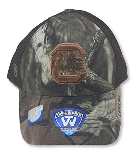 Top of the World South Carolina Camo Trucker Mesh Adult Adjustable Snapback Cap Hat